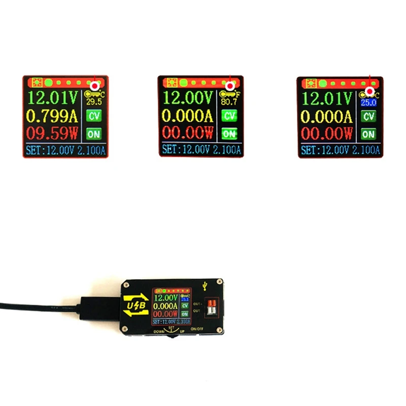 Повышающий/понижающий преобразователь постоянного тока модуль питания CC CV от 5 В