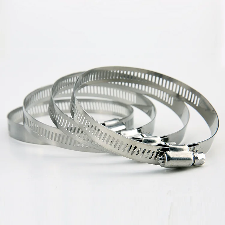 Зажим для шланга из нержавеющей стали с тройной передачей 8 мм ~ 120 | Строительство