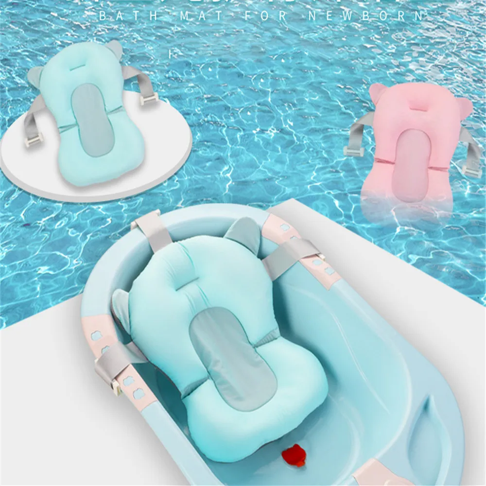 Плавающий Коврик для ванны новорожденных коврик ванной портативная воздушная