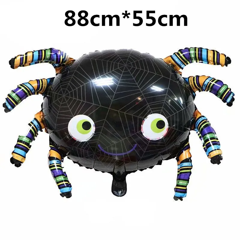 1 шт. 22 Дети Хэллоуин украшения фольги Воздушные шары ужас кошка Ведьма и летучая