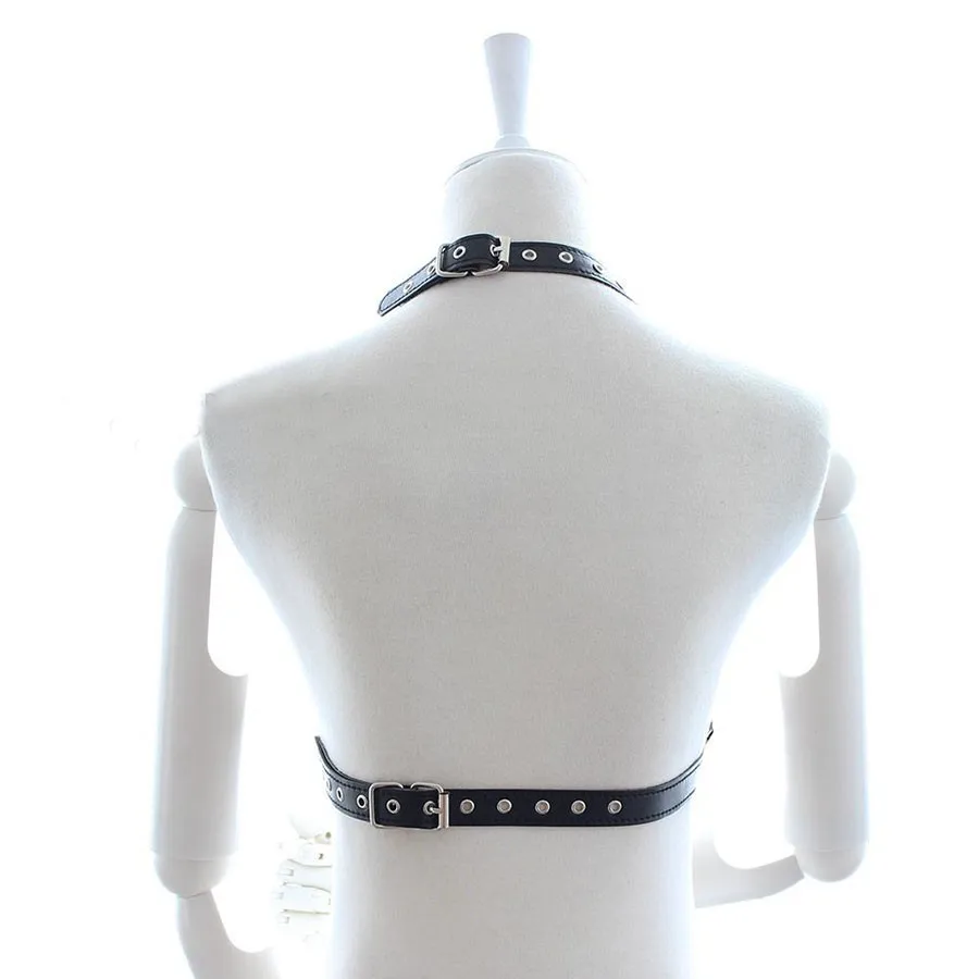 Женский открытый бюст портупея Сексуальное белье Ночная Клубная одежда Pu