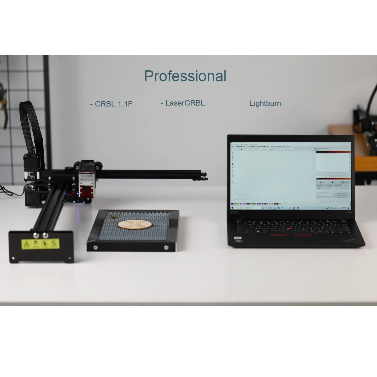 

NEJE Master 2 Plus Laser Engraver CNC Router laser engraving machine with 30W Focusable Laser Head Off-line App Control
