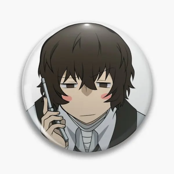 

Dazai мягкая булавка для пуговиц, Забавный значок для одежды, модная металлическая брошь для влюбленных, Милая женская декоративная креативна...