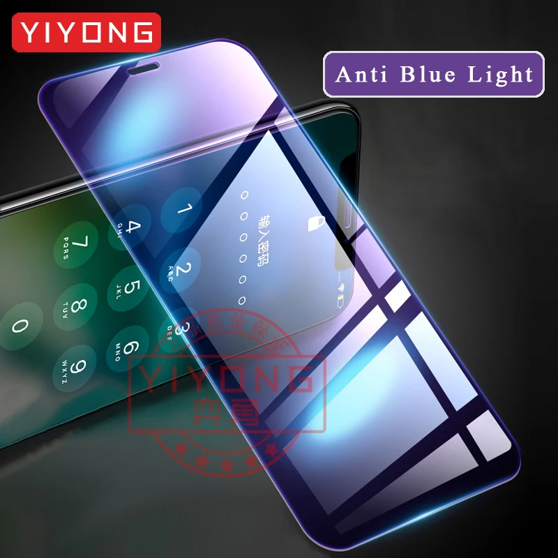 YIYONG HD прозрачное закаленное стекло для iPhone 11 Pro Max Защита экрана Apple X XR XS 12 Мини