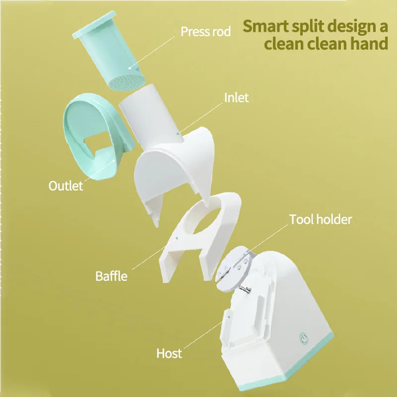 New Rechargeable Electric Block Ice Shaver Crusher Chopper Slush Maker Icecream Cone Snow Smoothies Breaking Machine | Дом и сад