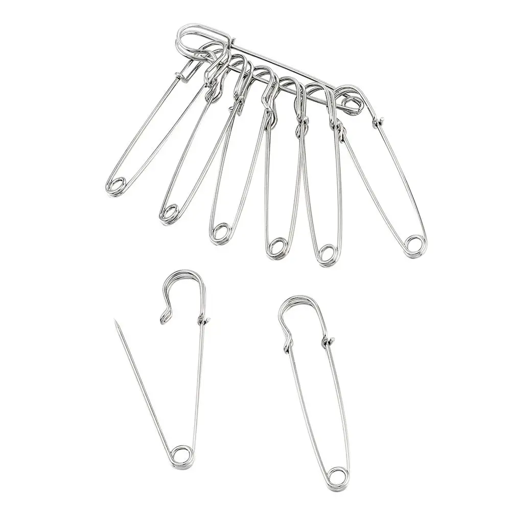 100 шт. DIY железные булавки для килта брошь крепежные украшения платина 2 размера