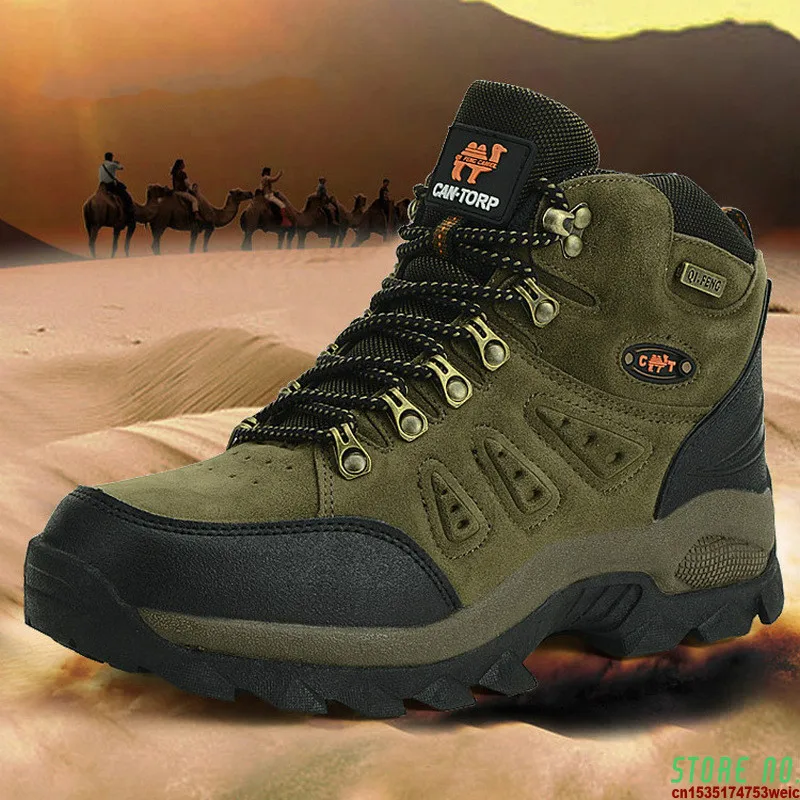 

Hot Sale Classic Pro-Mountain Ankle Hiking Boots For Men & Women,Couple Outdoor Sports Trekking Shoes ,Walking Training Footwear