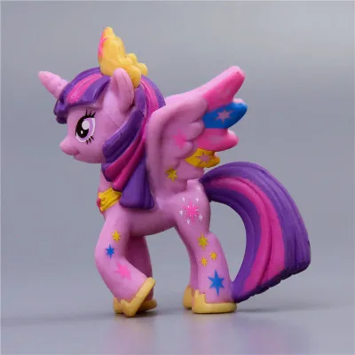 Новая пластиковая мини модель фигурка кукла игрушка лошадь для домашних