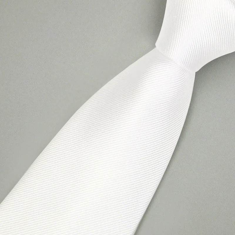 2019 New Fashion Ties Men Business Casual White Pinstripe 8cm Tie Wedding Work for men Designers Brand with Gift Box | Аксессуары для