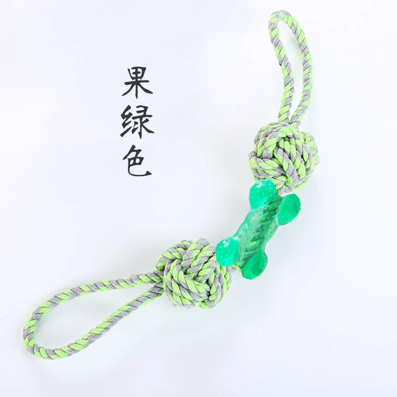 Игрушки для домашних животных интерактивные моляры чистки зубов большой узел