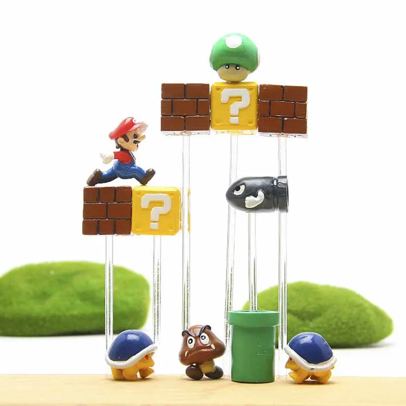 3D Super Mario Bros холодильник магниты на магнит стикер сообщений взрослых красный и