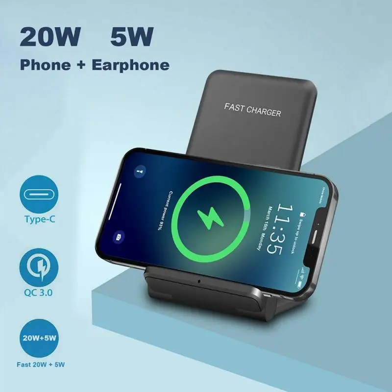Беспроводная зарядная док-станция 2 в 1 для планшетов Samsung Huawei |