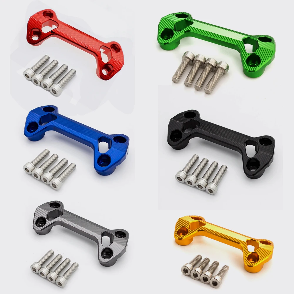 

CNC Motorcycle Aluminum Handlebar Riser Accessories Bar Mount Clamp Universal Bracket For Yamaha FZ16 FZ 16 FZ-16