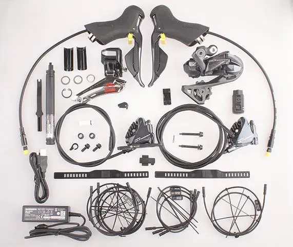 ULTEGRA DI2 R8000 R8070 группа 22s Гидравлический дисковый тормоз дорожный велосипед | Спорт