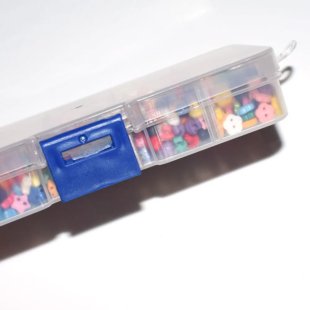 1000 шт полимерные пуговицы с коробкой яркие цвета Мультяшные Детские для шитья