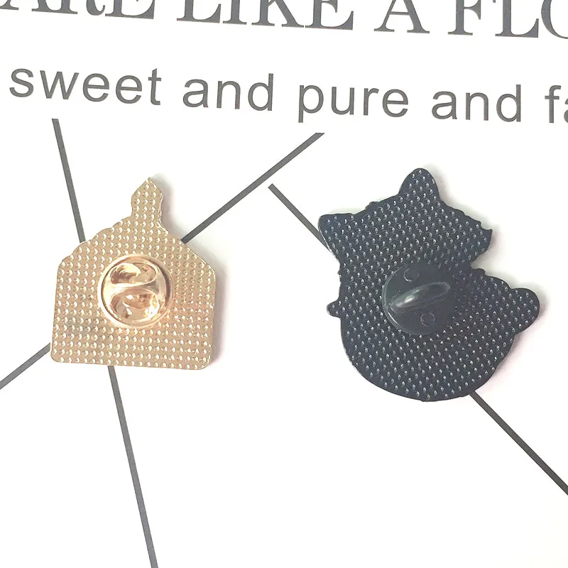 New black cute little brown bear brooch rainbow delicious cake badge children cartoon animal jewelry denim clothes p | Украшения и