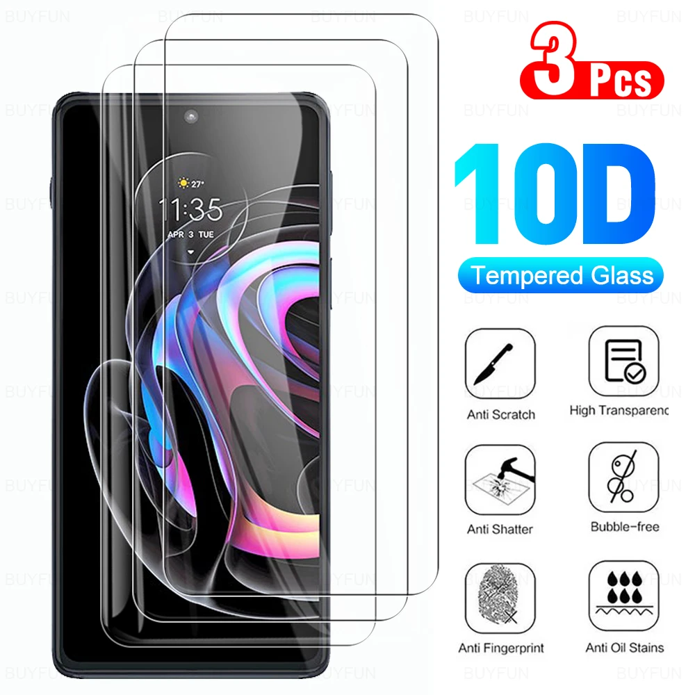 

Закаленное защитное стекло для Motorola Edge 20 Pro Lite 20Pro Edge20 20Lite, 3 шт.