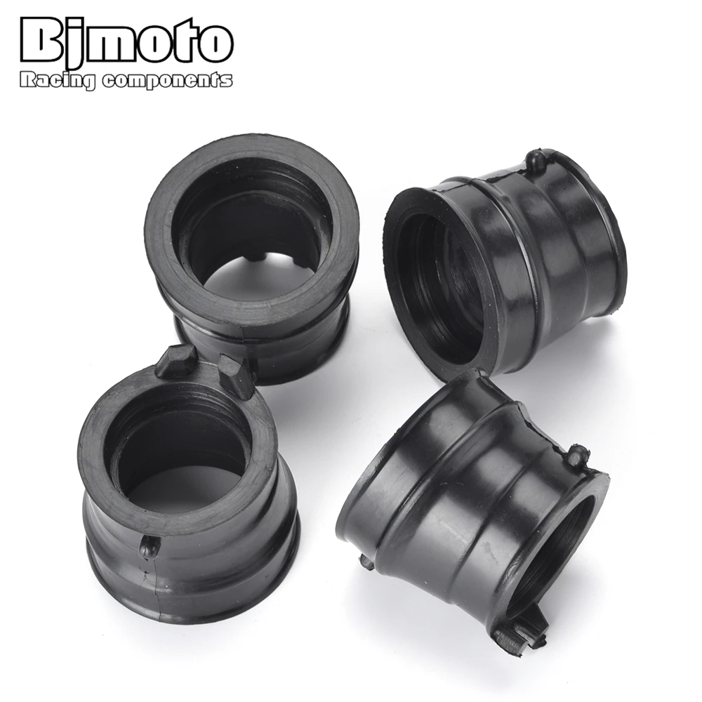 

4 шт. Мотоцикл резиновый адаптер карбюратора Входная труба коврик для Honda CB400 VTEC CB400VTEC 1999 2010