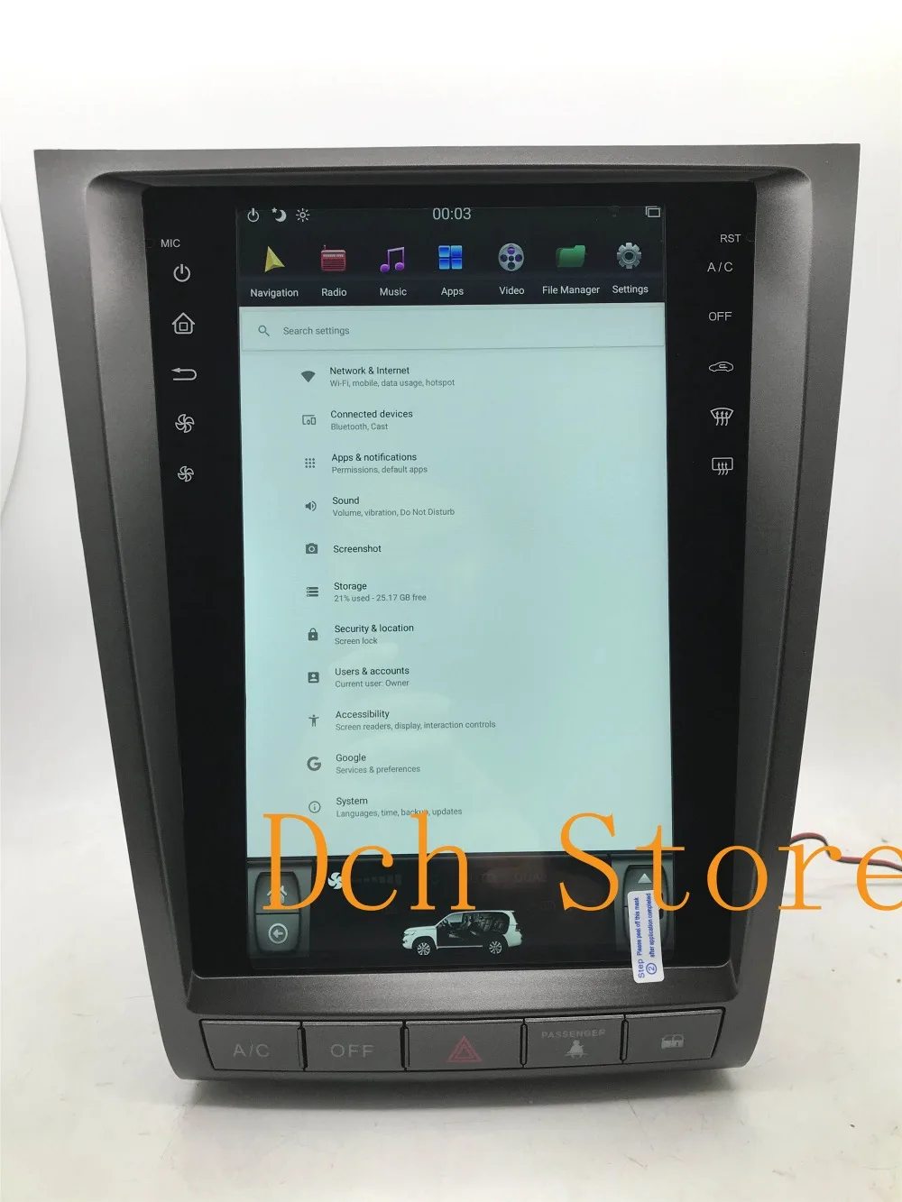 12,1 ''tesla стиль Android 8,1 PX6 автомобильный dvd-плеер gps навигация для lexus GS GS300 GS350 GS450 GS460 радио ips 2004-2011