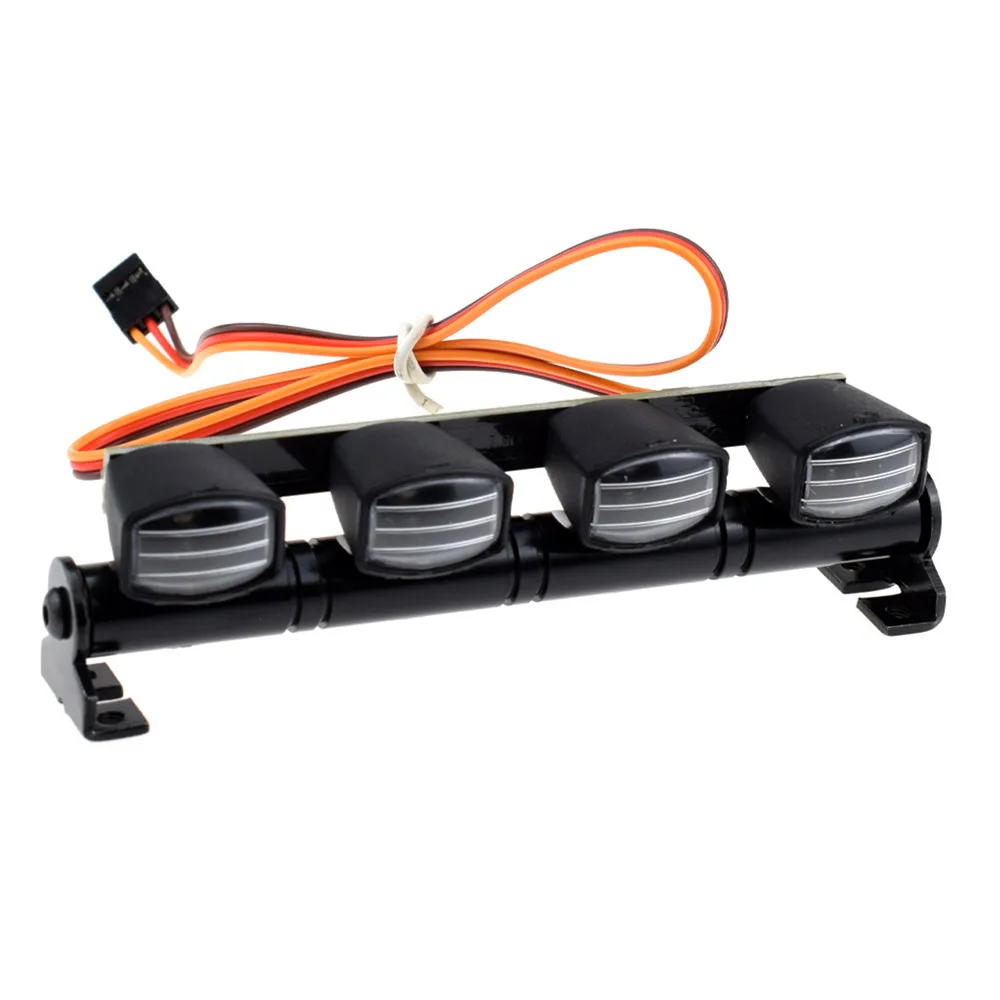 

​ For TRX4 SCX10 RC Car Bright Simulation Climbing Truck Modified Lamp Off-road Vehicle Roof Light DIY Spotlight
