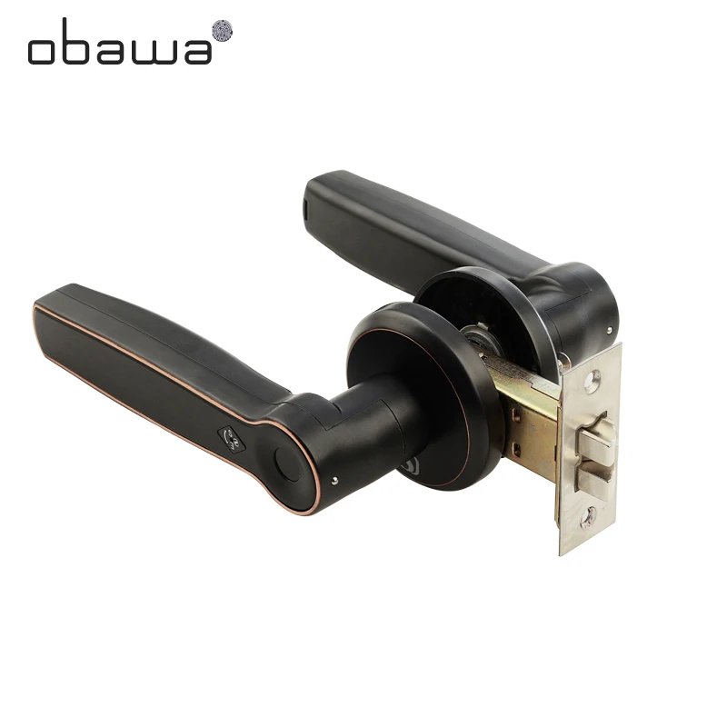 Умный дверной замок Obawa с Биометрическим отпечатком пальца и цифровым кодом |