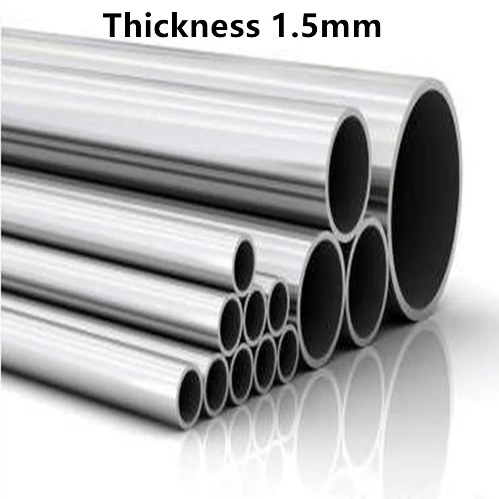 

Seamless Titanium Tube Diameter OD10 12 16 18 20 25 32 38mm Thickness1.5mm length 500mm Bar TA2 Industry Experiment TitaniumTube