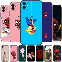 marvel cute spiderman phone cases for iphone 11 pro max case 12 pro max 8 plus 7 plus 6s iphone xr x xs mini mobile cell women