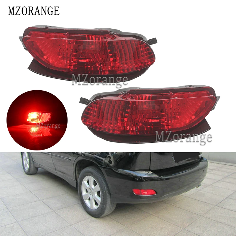 Задний бампер светильник s для Lexus RX300 RX330 RX350 2003 2008 тормозной отражатель