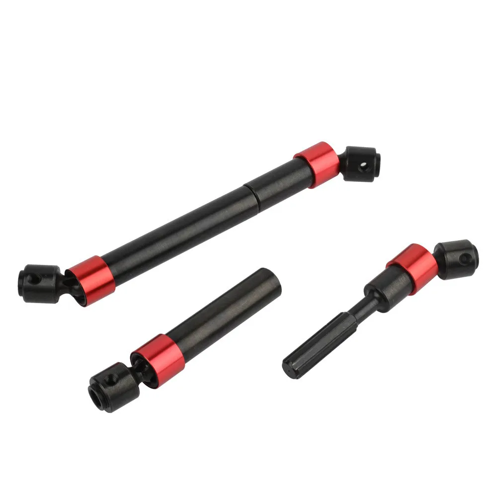 

2PCS RC Model Car Accessories Metal CVD Drive Shaft for 324MM Wheelbase Traxxas TRX-4 TRX4 1/10 RC Rock Crawler Upgrade Parts