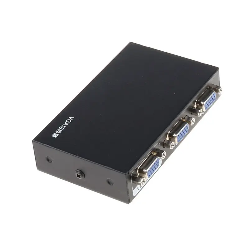 

2 Ports Switcher Splitter 2 Ways VGA Video Switch Adapter Converter Box for PC Monitor Accessories