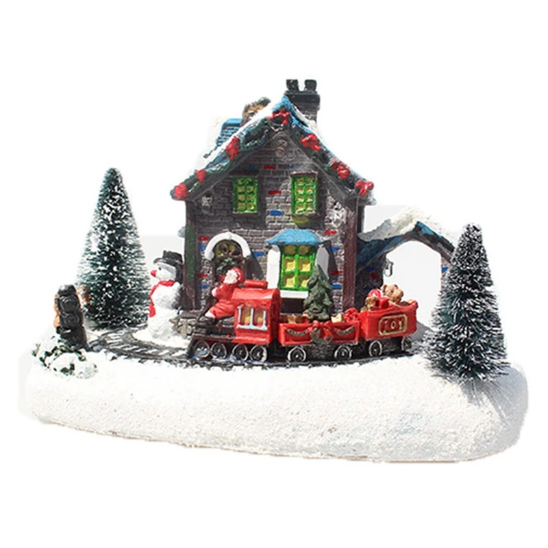 

Рождественское украшение, светодиодная подсветка для снежного дома, светильник шение для дома, рождественские подарки