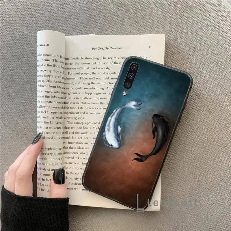 

Art painting aesthetic carp Phone Case For Samsung Galaxy J2 J4 J5 J6 J7 J8 2016 2017 2018 Prime Pro plus Neo duo