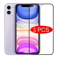 3pcs 10d full screen protector for iphone 7 8 6 6s plus se 2020 tempered glass on iphone x xs xr 11 12 pro max protective glass