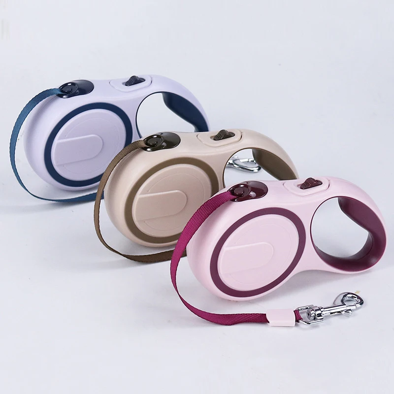 Выдвижной Поводок для собак 3 м/5 м автоматический гибкий поводок маленьких и