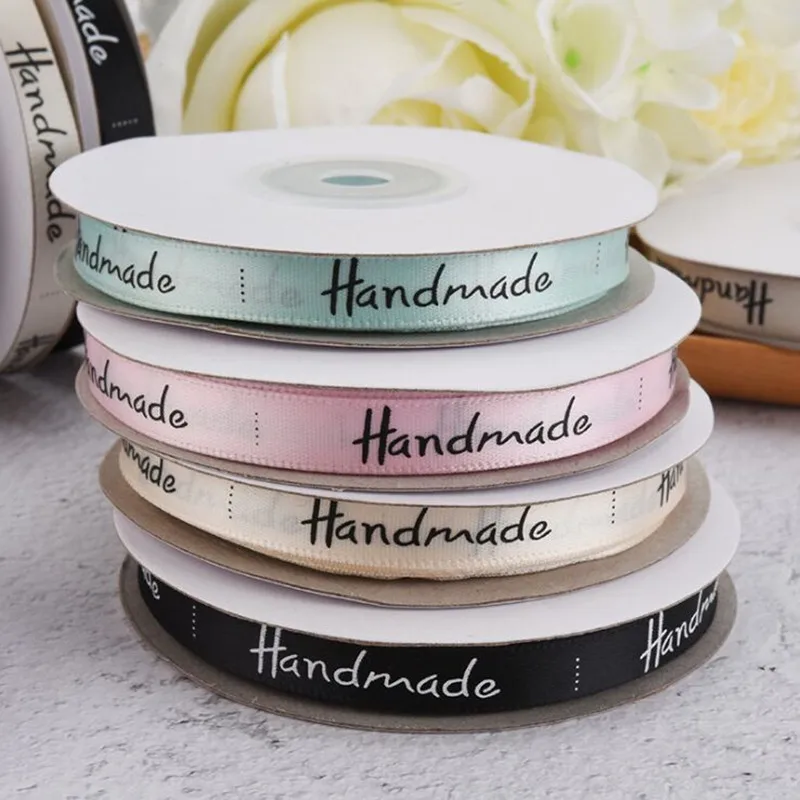 25 ярдов 1 см DIY ручной работы голубой/розовый/белый/черный цвета на день рождения