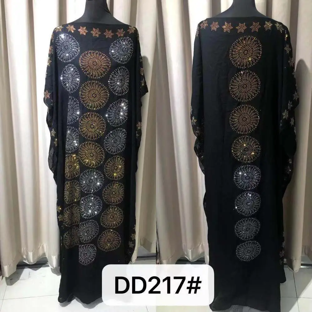 double sided Длина платья: 140 см, обхват груди: 160 Новые Модные платья с принтом Базен, Дашики, женские длинные/взрослые, Yomadou, цветной узор, большие размеры - Цвет: double sided