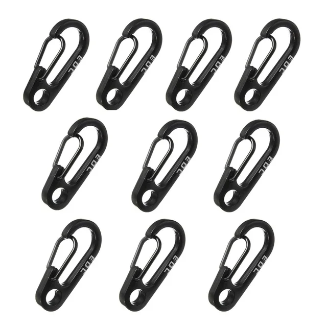 

New Hot Hot-sale EDC Gear Mini Carabiner EDC Gear Snap Spring Clips Hook Outdoor Survival Keychain Pocket Hiking Climbing Tool S