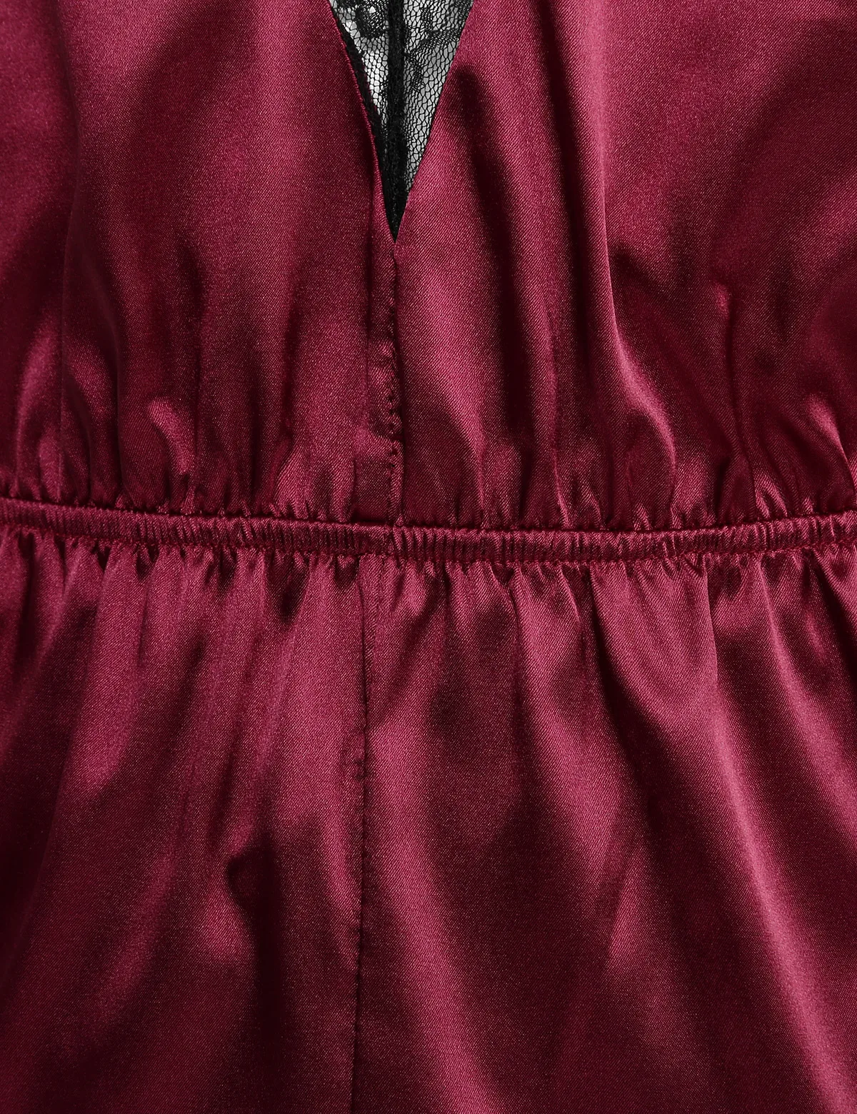 Нижнее белье Sissy Пижама ChicTry мужская с V-образным вырезом атласная одежда для сна