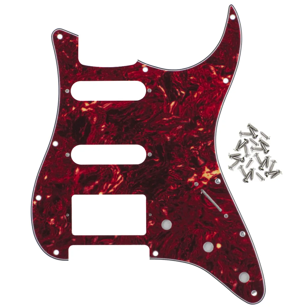 10 отверстий JB бас SSH Гитара накладки царапины пластины для Fender Стандартный джаз