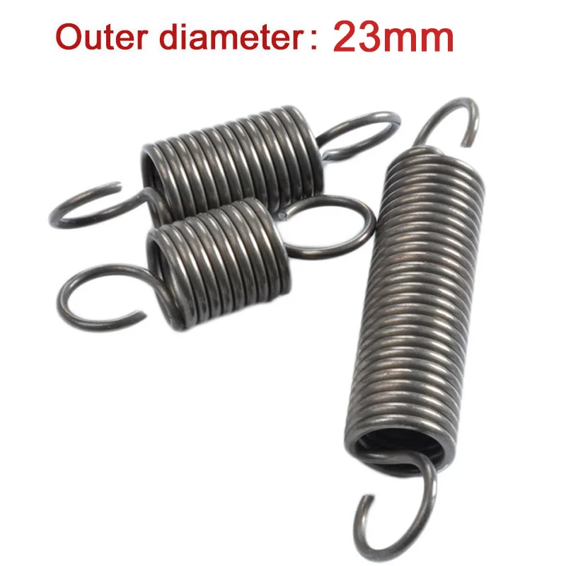 

Wire Diameter 4.0mm Tension Extension Spring Outer Diameter 23mm Length 80mm - 500mm 65Mn Steel Material Expansion Springs 1Pcs
