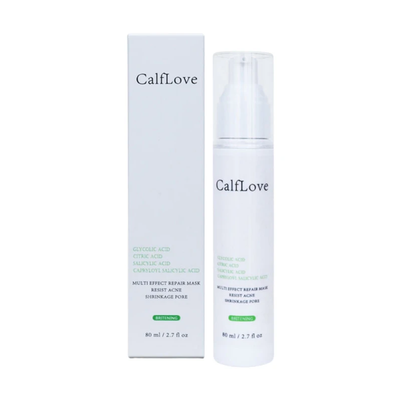 

80ml Fruit Acid Multi Effect Repair Gel Moisturizing Mask Anti Aging Anti Wrinkle Improves Blackhead Acne Salicylic Acid Mask