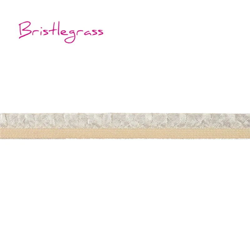 BRISTLEGRASS 5 двор 5/" 15 мм Блестящий оборками кружевное платье с рюшами отделкой эластичный повязка из спандекса Детская повязка на голову, платье-пачка невесты свадебное платье Швейные