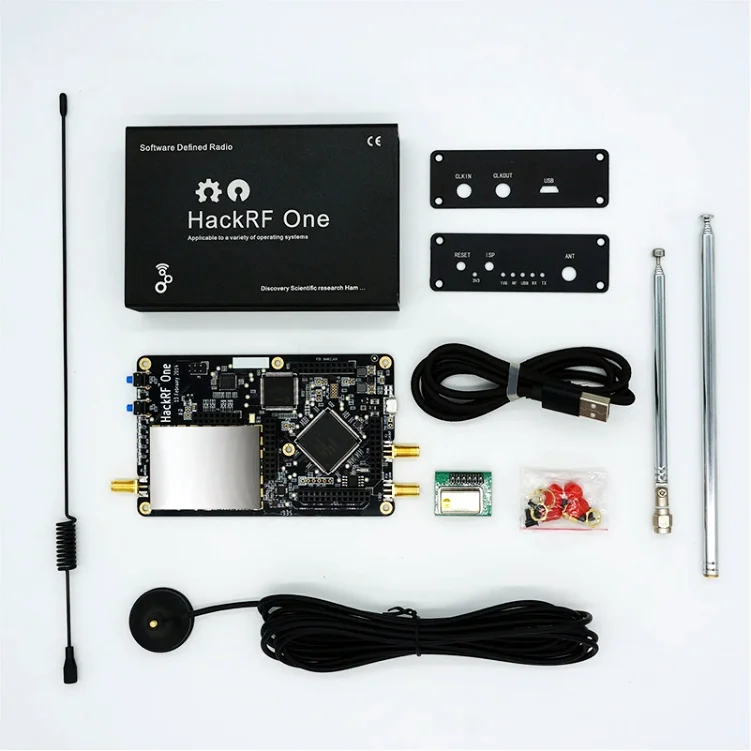 

HackRF One RTL SDR Software Defined Radio Board 1MHz to 6GHz Open Source with Aluminum and Shell