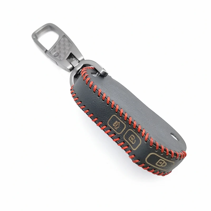 Складной кожаный брелок с 3 кнопками защитный чехол крышка капюшон для Kia ceed CD 2018 2019 sportage R Stinger sorento Cerato|Футляр