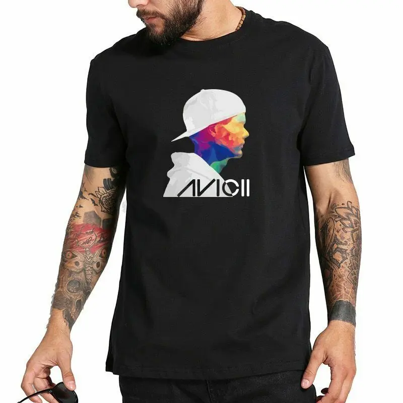 Avicii Dj Красочный Рисунок уход за кожей лица комплект из черной кофты с длинным