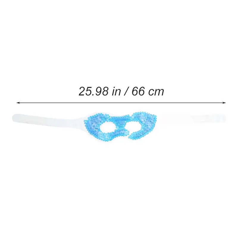 Горячая холодная Спящая маска для глаз ледяной холодный синий компресс гель для век облегчение усталости Уход за глазами Релаксация удалить темный круг