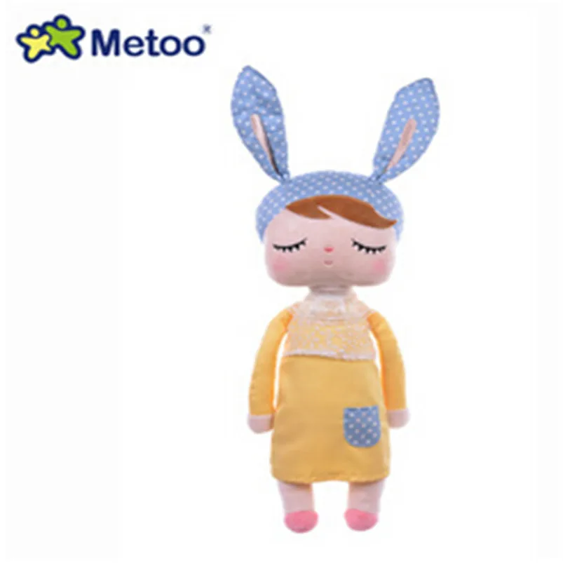 30 см, EMS, Спящая кукла Анжела Metoo, плюшевая игрушка в виде животного, детские игрушки для девочек, детский подарок на день рождения, Рождество, 20 шт., WL02