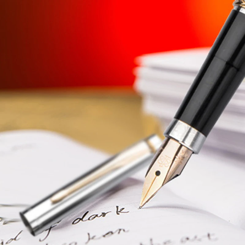 HERO 200-подарочная золотая ручка металлические роскошные классические перьевые