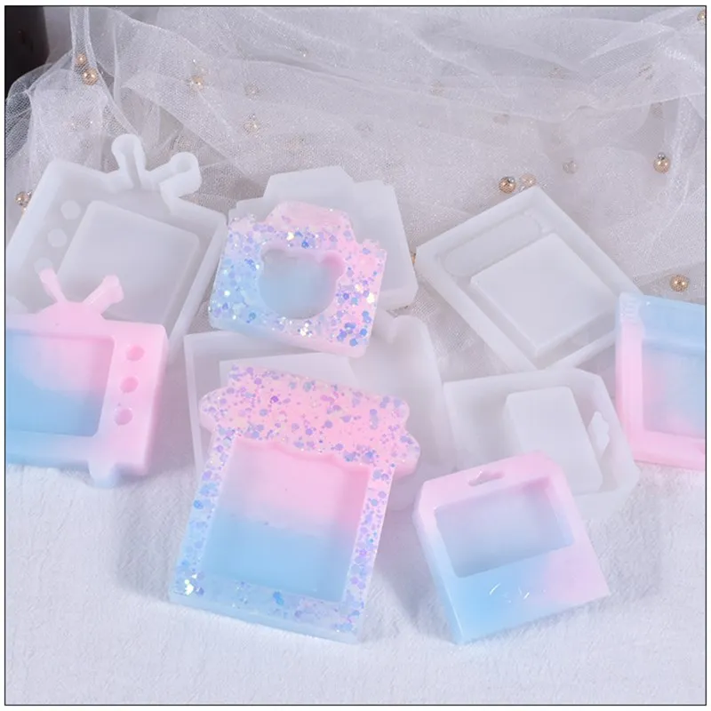 Прозрачная силиконовая форма сделай сам для камеры из картона гладкого песка в