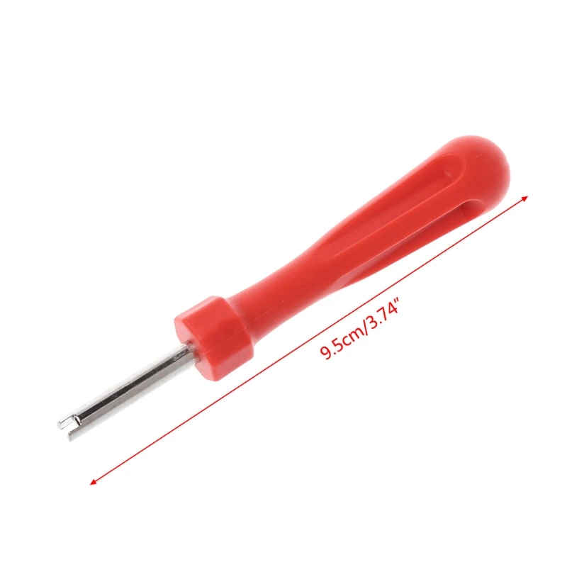 

P82B AUTO Car-styling Slotted Handle Tire Valve Stem Core Remover Screwdriver Tire Repair Install Tool